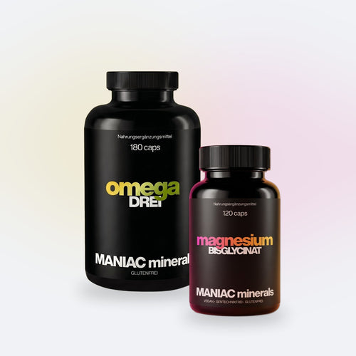Fokus-Duo: Omega Drei + Magnesium — Karte