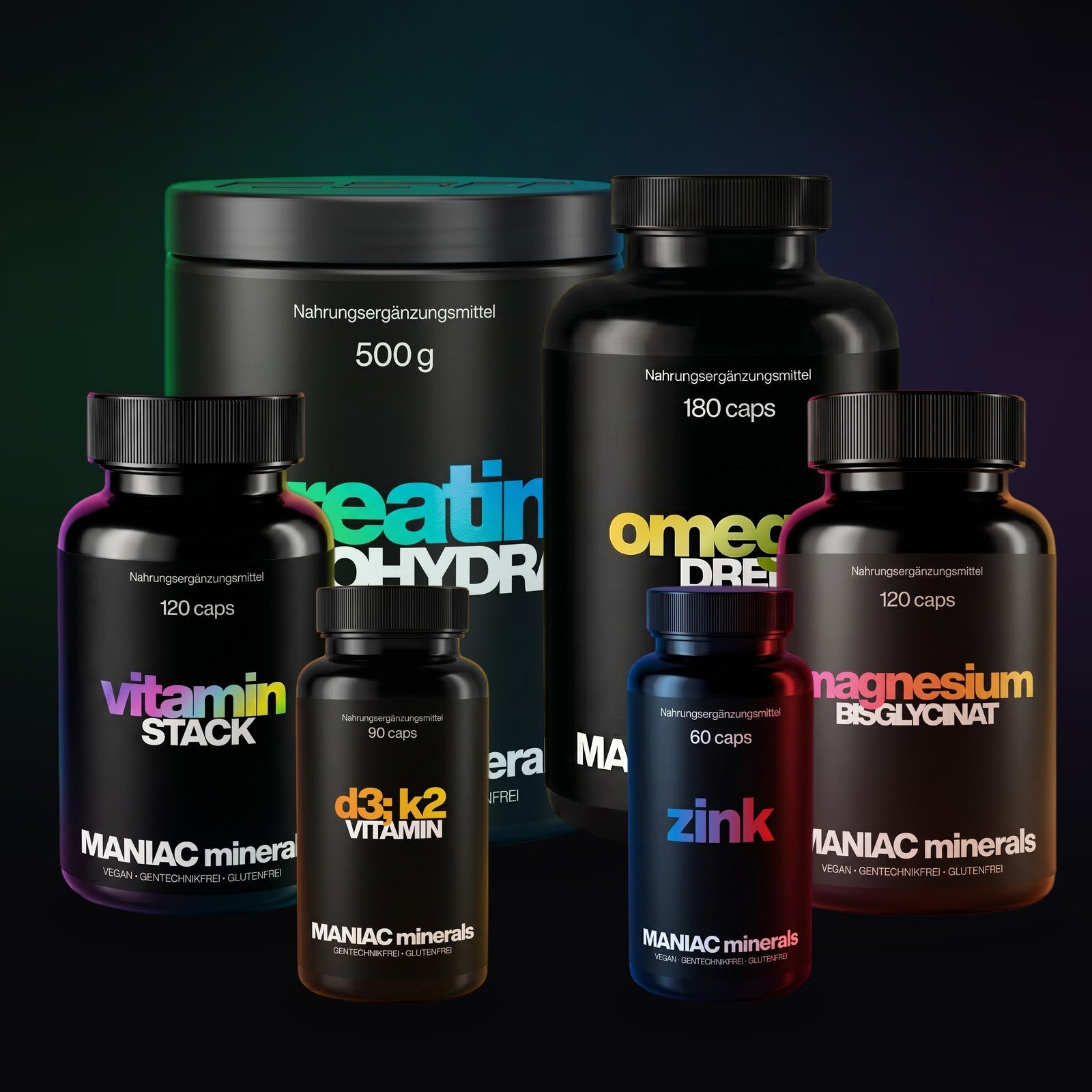 MANIAC Complete Bundle — alle 6 Produkte