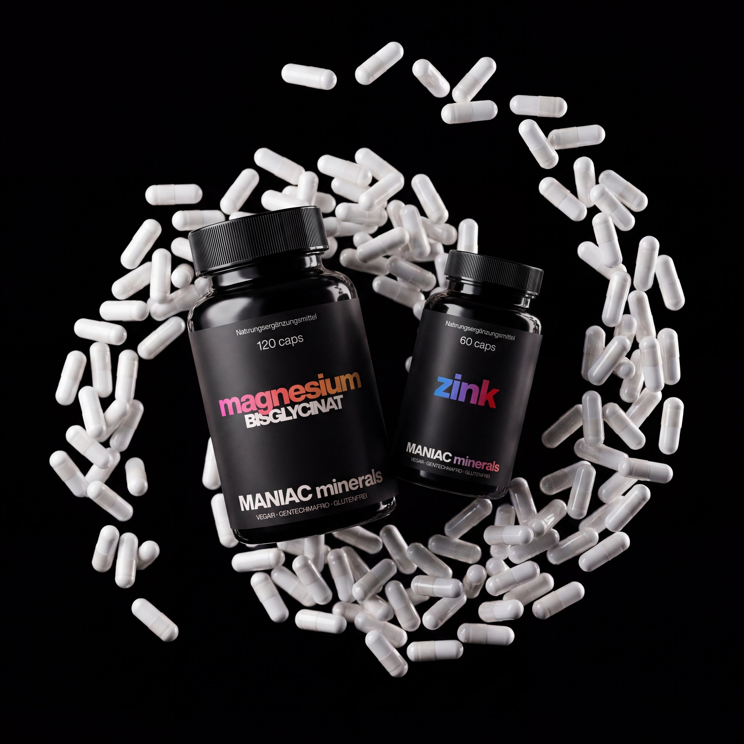 Mineral-Duo: Magnesium + Zink – MANIAC minerals