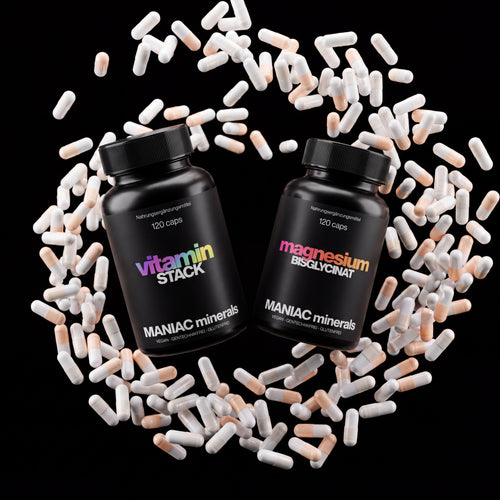 Energie-Paket: Vitamin Stack + Magnesium – MANIAC minerals