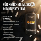 Vitamin D3+K2 — Wirkung & Vorteile