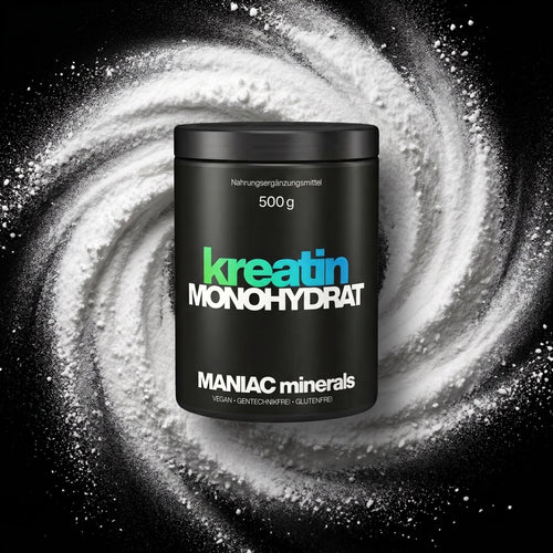 Kreatin Monohydrat 500g - MANIAC minerals