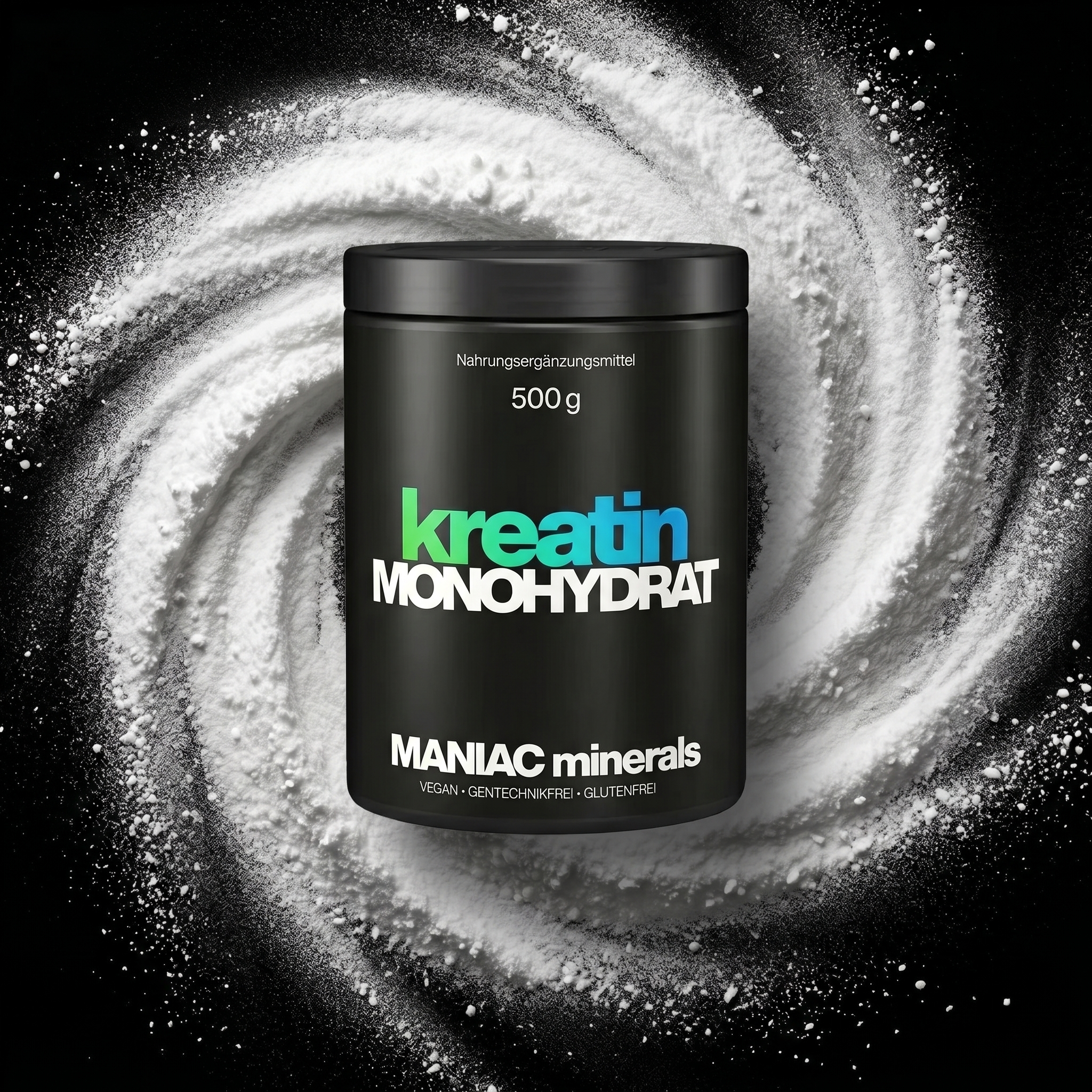 Kreatin Monohydrat 500g - MANIAC minerals