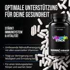 Vitamin Stack: umfassende Nährstoffversorgung