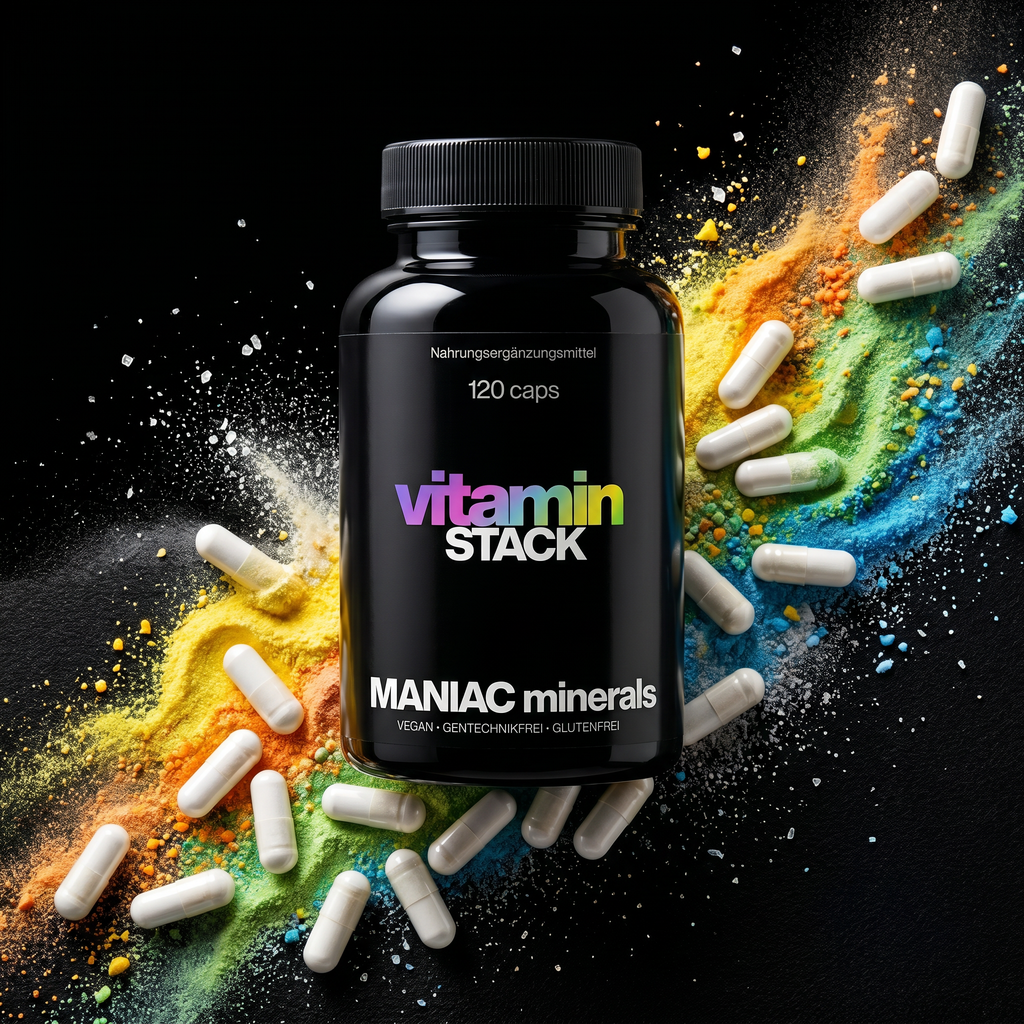 Vitamin Stack 120 Kapseln - MANIAC minerals