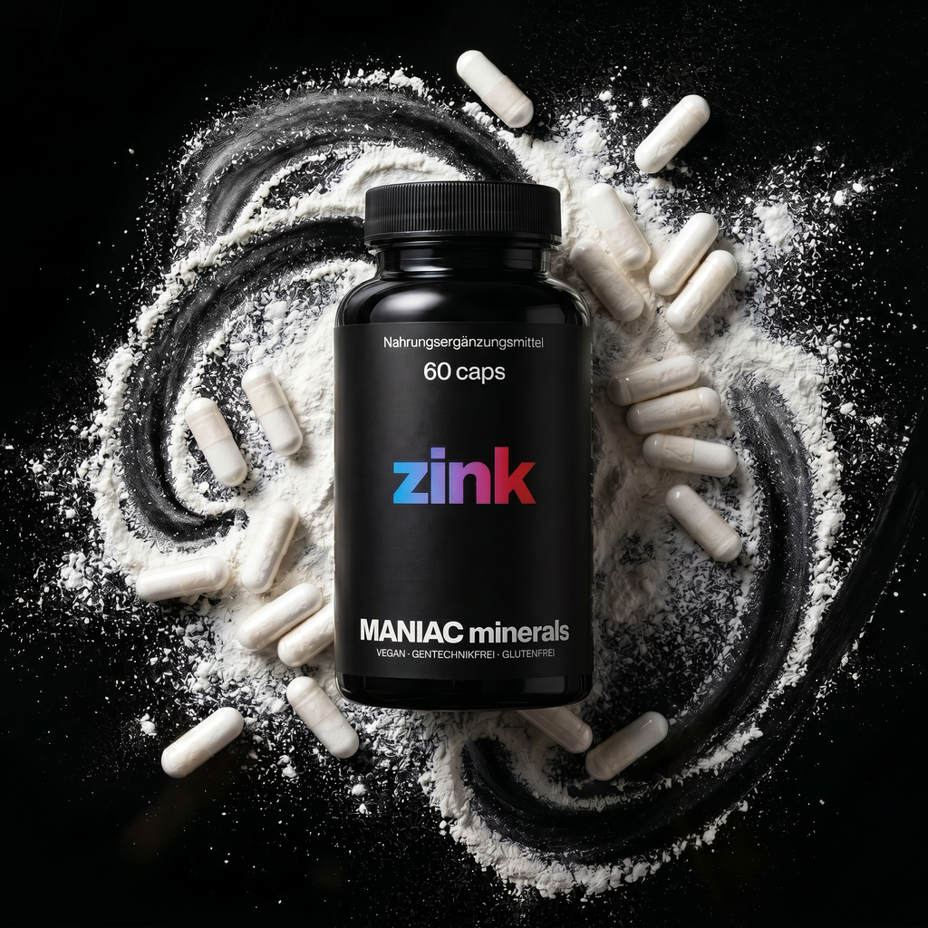Zink Bisglycinat 60 Kapseln - MANIAC minerals