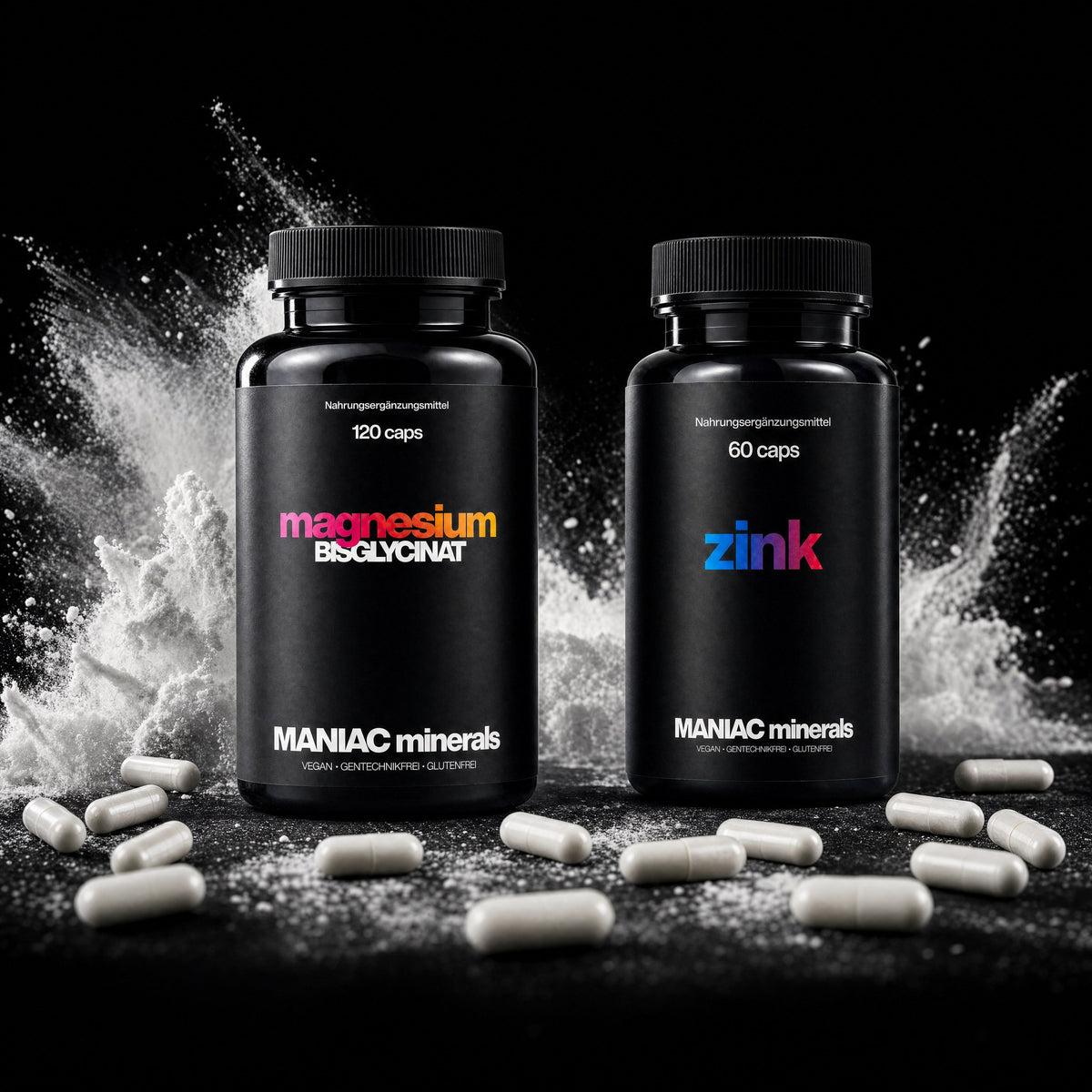 MANIAC Mineral-Duo mit Magnesium und Zink